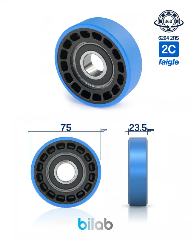 CT0042 2C, YÜRÜYEN MERDİVEN BASAMAK MAKARASI, D75, B23.5 – FUJITEC, KONE, TOSHIBA uyumlu