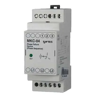 MKC-04 MOTOR FAZ KORUMA RÖLESİ – ENTES uyumlu