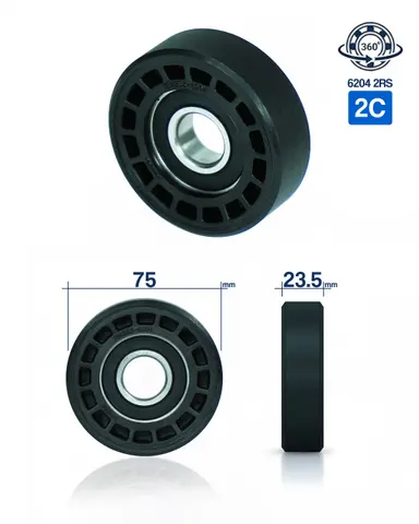 KONE DEE4008754 2C, YÜRÜYEN MERDİVEN BASAMAK MAKARASI, D75, B23.50