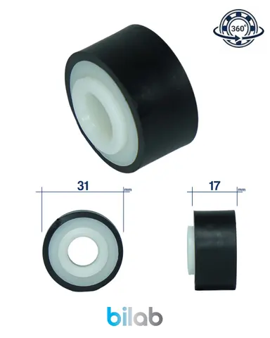 KONE KM359391G01 KAPI KİLİT MAKARASI, D31.5, W19.5