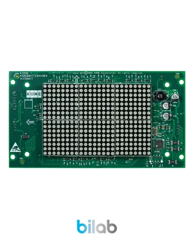 KONE KM50017283G01 DISPLAY, KABİN İÇİ GÖSTERGE, KIRMIZI, AVDMAT, DOT MATRIX