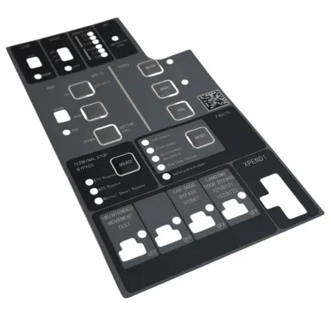 KONE KM50027784H09 KEYPAD LABEL, TUŞ TAKIMI MEMRAN ETİKET, KCEFUI PENDANT