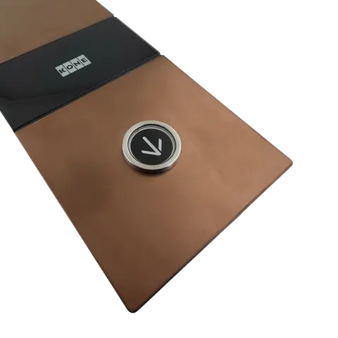KONE KM51234174V008 LOP, DIŞ ÇAĞRI BUTON YERİ, KDS330, SURFACE, DOWN, ROSEGOLD