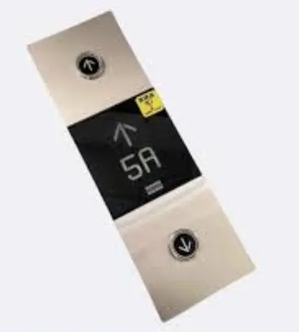 KONE KM51234174V010 LOP, DIŞ ÇAĞRI BUTON YERİ, KDS330, SURFACE, UP, LCD
