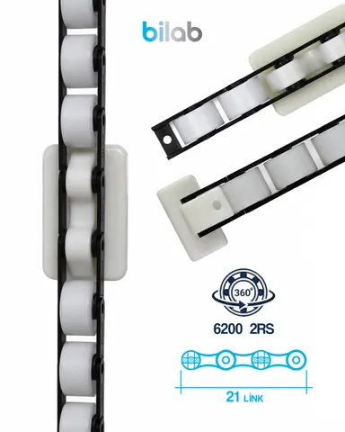KONE KM51734121V006 EL BANDI DÖNÜŞ RULMAN ZİNCİRİ, 26 LINK