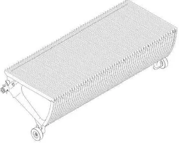 KONE KM5232610G05 800MM SILVER STEP, YÜRÜYEN MERDİVEN BASAMAK, L798, GRİ, OUTDOOR