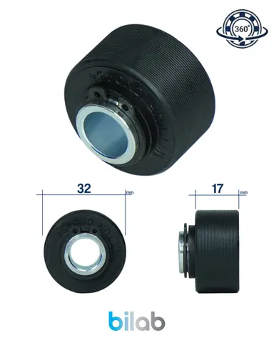 KONE KM601107G03 DOOR ROLLER, KAPI KİLİT MAKARASI, D31.5/16, W19.5