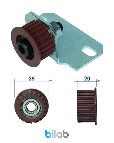 KONE KM601397G01 AMD KAPI KAYIŞ GERGİ MAKARA SETİ