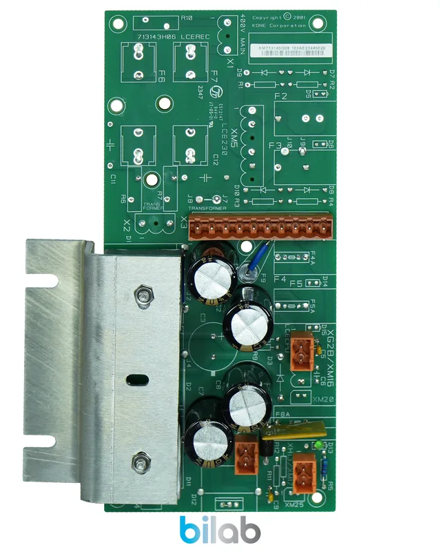 KONE KM713140G06 LCEREC, GÜÇ DAĞITIM KARTI, SİGORTA KORUMALI