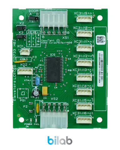 KONE KM713730G71 LCECEB, KABİN EK KONTROL KARTI