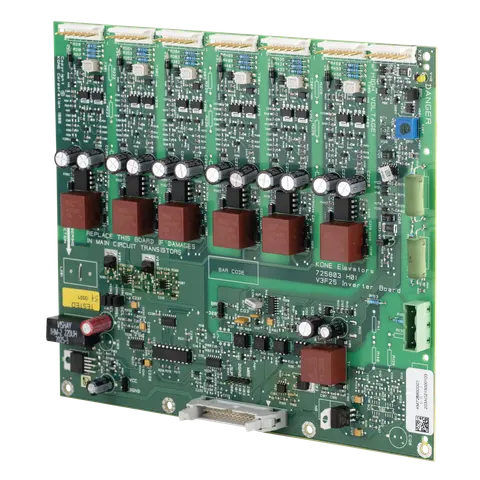 KONE KM725800G01 DRIVER BOARD, MOTOR KONTROL ÜNİTESİ ARKA KART, V3F18 & V3F25