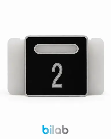 KONE KM740209G02 DELTA BUTON ETİKETİ, SBS.2