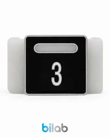 KONE KM740209G03 DELTA BUTON ETİKETİ, SBS.3