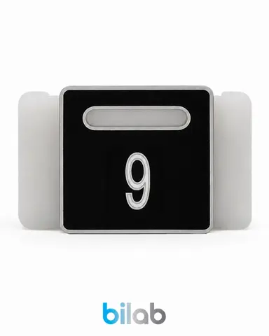 KM740209G09 DELTA BUTON ETİKETİ, SBS.9 – KONE uyumlu