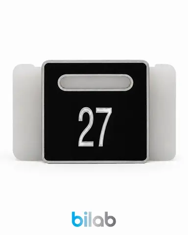 KONE KM740209G27 DELTA BUTON ETİKETİ, SBS.27