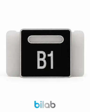KM740209G46 DELTA BUTON ETİKETİ, SBS.B1 – KONE uyumlu