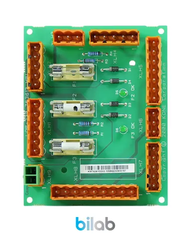 KONE KM763610G03 SAFETY BOARD, EMNİYET DEVRESİ SİGORTA KARTI
