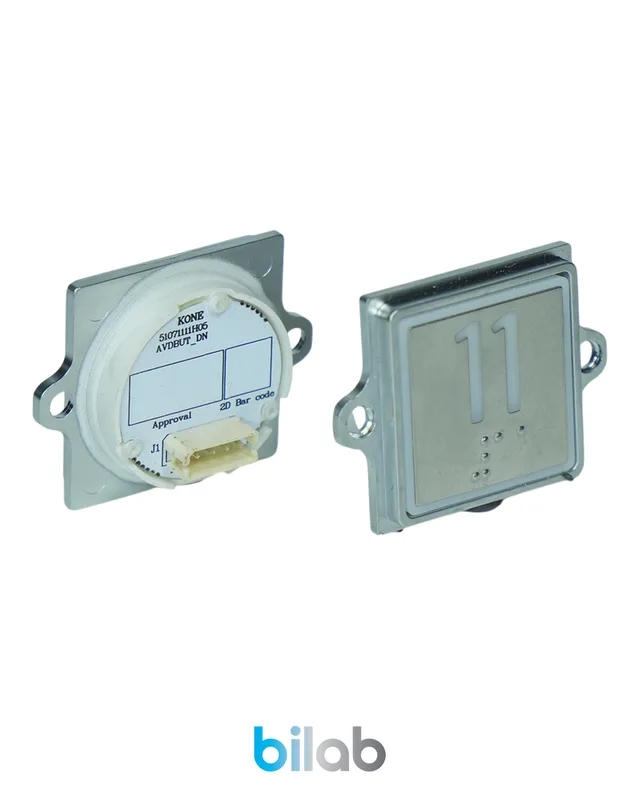 KM863053 KDS STD BUTON, KARE, KULAKLI – KONE uyumlu