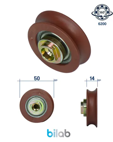 KONE KM89629G02 KAPI KONTRA MAKARASI, EKSANTİRİK AYARLI, AMD/ADVC-L