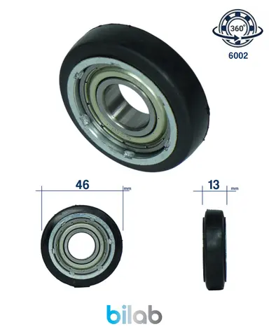 DR1001 DOOR ROLLER, MITSUBISHI 161 KAPI KİLİT MAKARASI, D45, W8 – MITSUBISHI uyumlu
