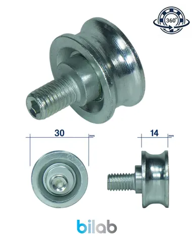 NO-BRAND DR1012 DOOR ROLLER, KAPI MAKARASI