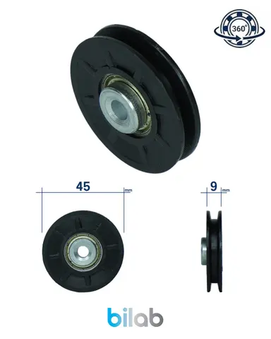NO-BRAND DR1014 DOOR ROLLER, KAPI MAKARASI