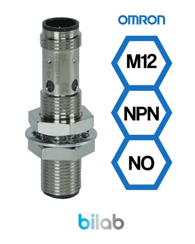 OMRON E2B-M12KS04-M1-C1 PROXIMITY SENSOR, ENDÜKTİF YAKINLIK SENSÖRÜ, M12, NPN, NO