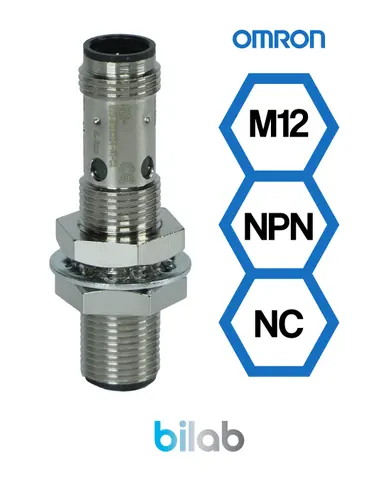 OMRON E2B-M12KS04-M1-C2 PROXIMITY SENSOR, ENDÜKTİF YAKINLIK SENSÖRÜ, M12, NPN, NC