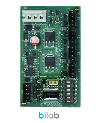 OTIS GDA25005B1 RS14, HABERLEŞME KARTI, RS-14