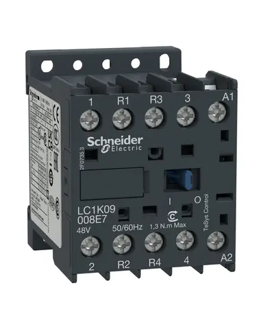 LC1K09008P7 TESYS K MİNİ KONTAKTÖR, 230VAC, 20A(AC-1), 4P(2NO+2NC)