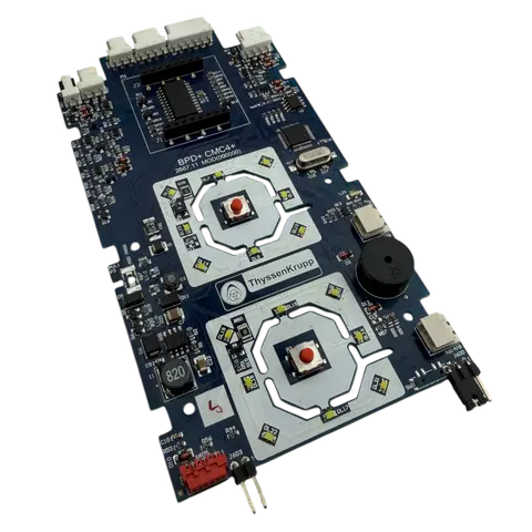 THYSSENKRUPP BCB1001 BUTTON CONTROL BOARD, DIŞ ÇAĞRI BUTON KARTI, BPD+ CMC4+