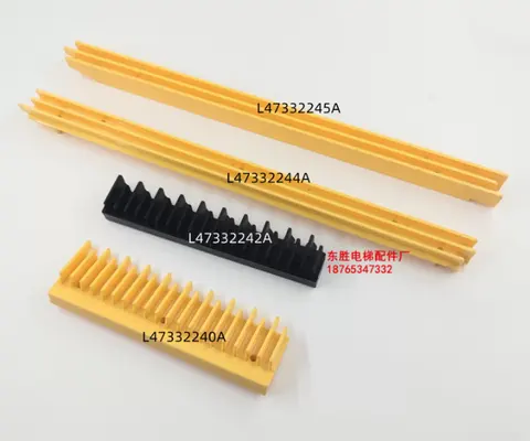 THYSSENKRUPP L47332245A STEP DEMARCATION, YÜRÜYEN MERDİVEN BASAMAK KENARLIĞI, SARI, SOL