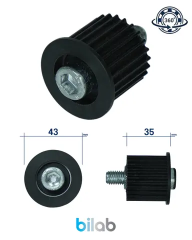 UNIPARTS UP601275G01 AMD KAPI KAYIŞ GERGİ MAKARASI